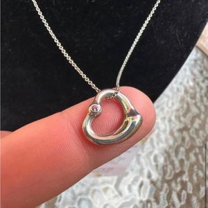 Tiffany & Co Necklace with pink sapphire